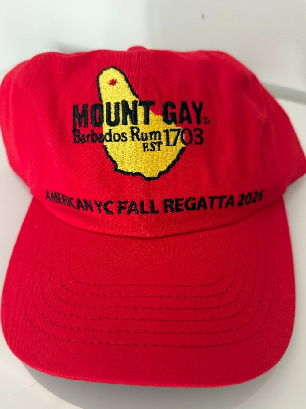 Mount Gay Rum American Yacht Club Fall Regatta Ball Cap